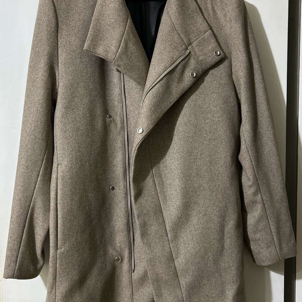 H&M Men's Beige Trench Coat